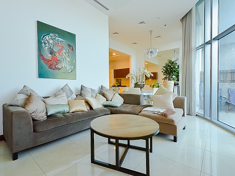living room villa