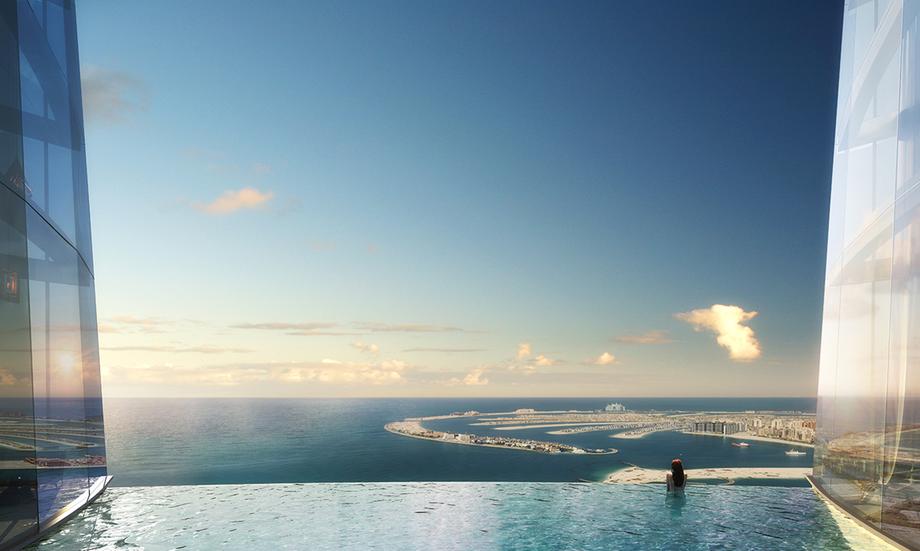 tallest hotel in dubai
